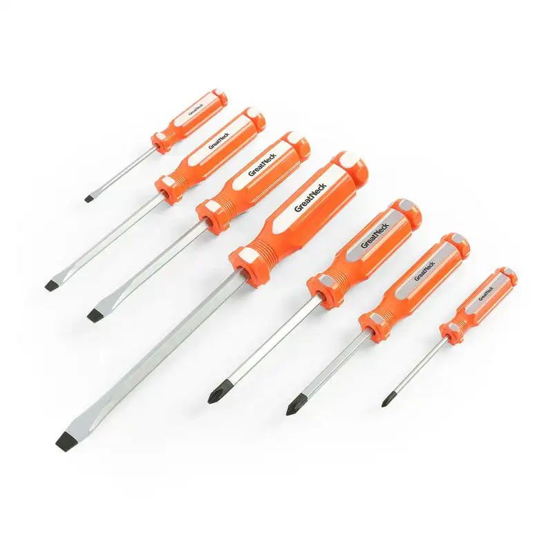 

7 Piece Screwdriver Set, Slotted Phillips Screwdriver Set, Tools, Set of Phillips Screwdrivers, Flat Head Screwdriver Set car a