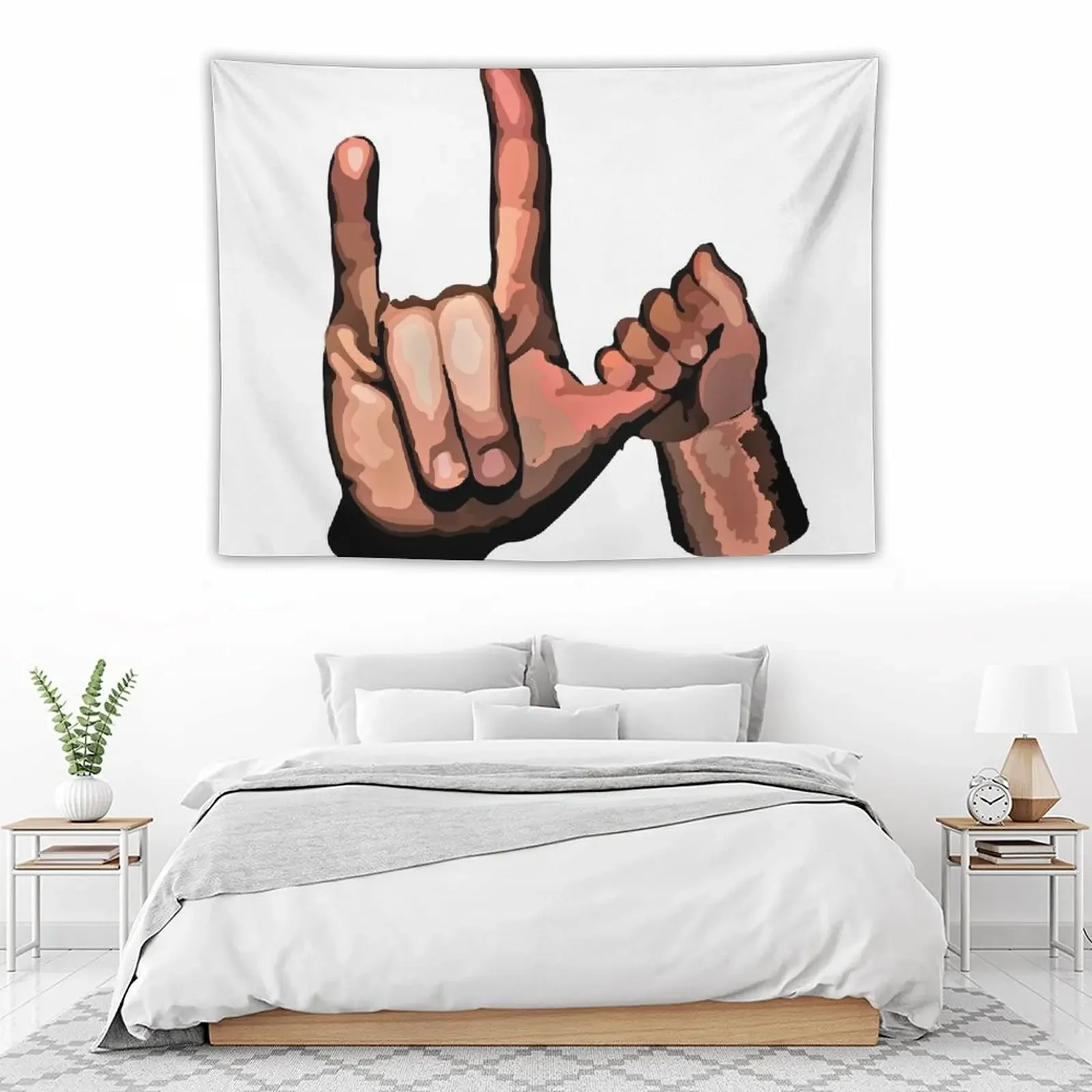 Настенный Гобелен ASL mom &amp Baby милый Декор для комнаты