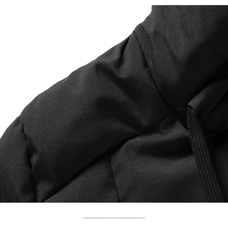 Autumn and Winter 2022 Fashion HAZZYS Casual Warm Hooded Jacket Waterproof Wind proof Breathable Jacket Casual High quality K