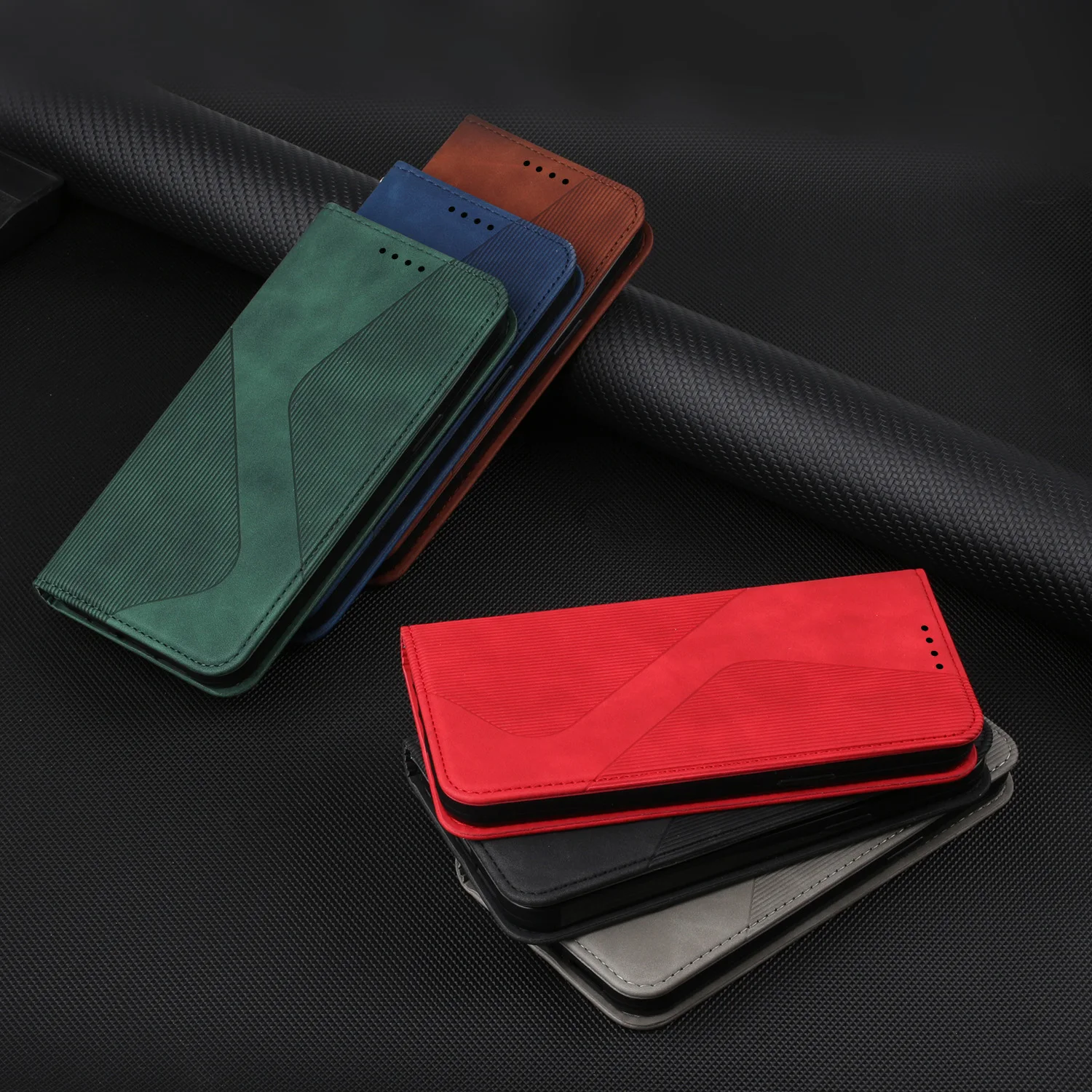 

Wallet Magnetic Flip Phone case Xiaomi 13 Pro 12T Pro Poco M4 Pro Redmi A1 Note 11 4G 10A 10C Nokia G11 G60 Realme C11