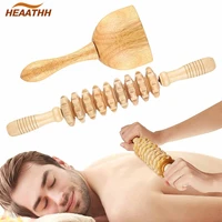 wooden gua sha massage cup wood roller massager wood therapy massage tools for anti cellulite body sculpting