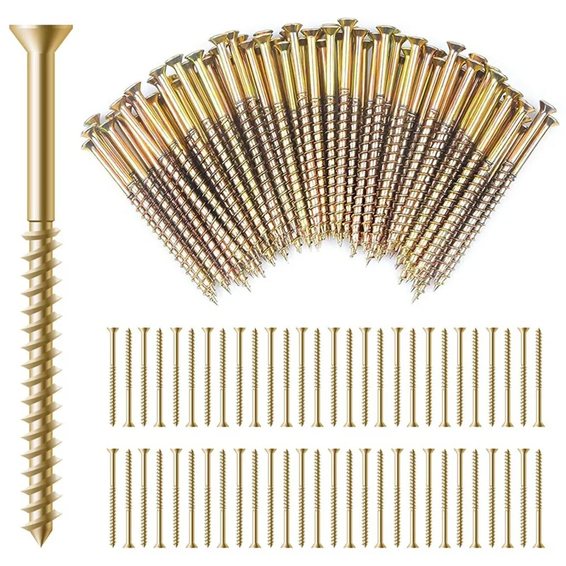 

Floor Repair Kit, 125 Pack Squeaking Floor Fix Screws Eliminate Squeaks Under Carpeted Floors, Hardwood, Vinyl Floors Durable