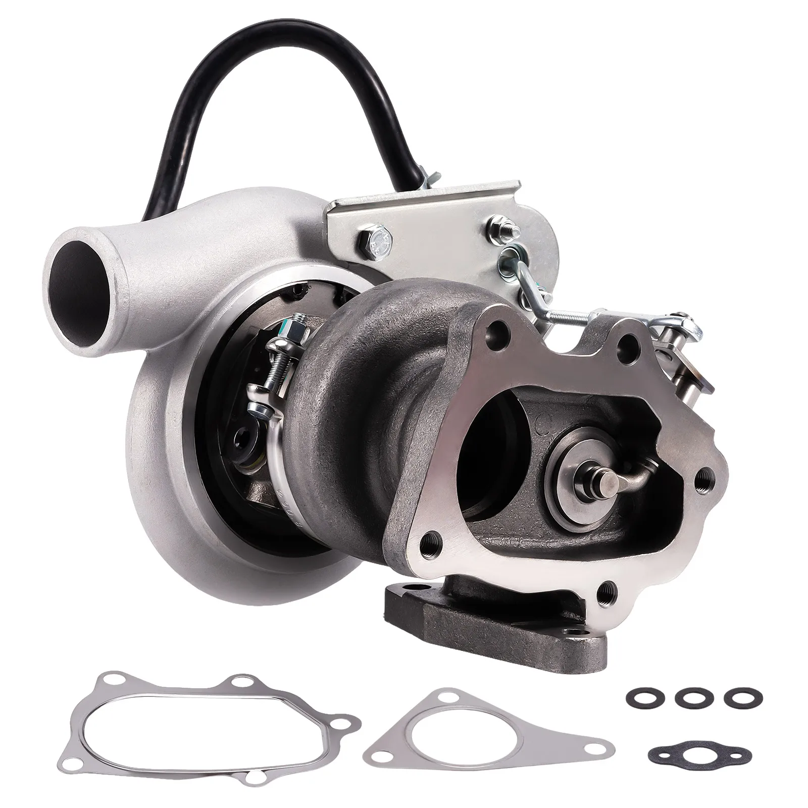 Фото Турбокомпрессор Billet TD05 20G для Subaru Impreza WRX STI EJ20 EJ25 с водяным охлаждением №3