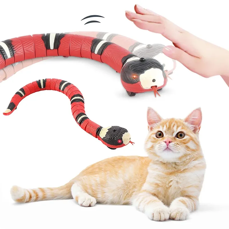 

Игрушки для животных, датчики интеллектуального змеиного чата, зарядное устройство Usb, аксессуары для животных