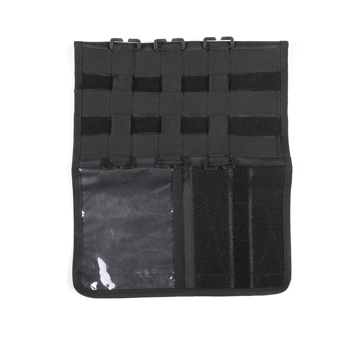 

For Land Rover Defender 90 110 04-19 Oxford cloth Black Car Sun Visor Organizer Panel Multi-pocket Storage Bag Auto Accessories