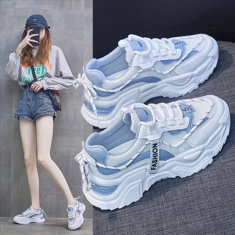 

Damyuan Women Shoes Fashion Mesh Casual Shoes Outdoor Sports Running Sneakers For Women Comfortable Shoes Jogging TennisMujer