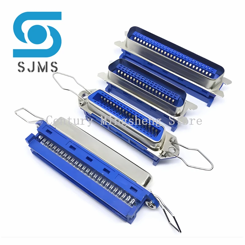 Разъем Centronics серии 57 24P 36P 50-контактный разъем папа-мама типа IDC для крепления