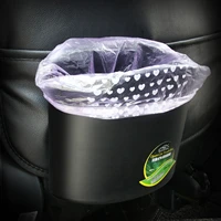 2l car accessories back car waste bin side door trash storage back can bucket cover without c9y0