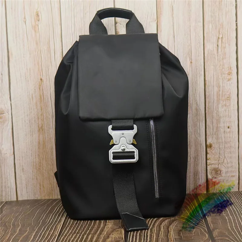 

New Black ALYX Backpacks Men Women 1:1 High Quality Bag Adjustable Shoulders 1017 9SM Alyx Bags Etching Logo Buckle y2k