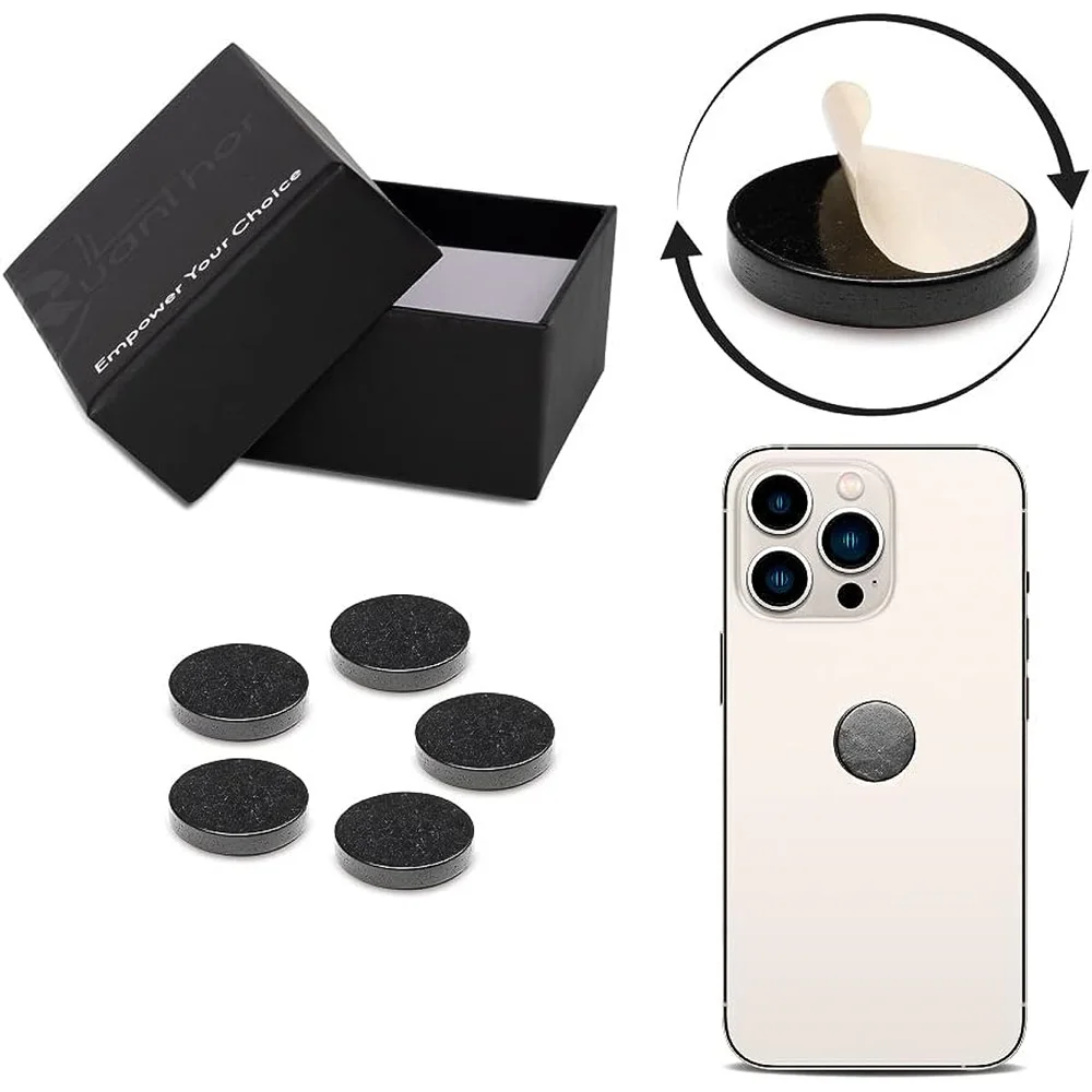 10 шт., наклейки Shungite с натуральными камнями