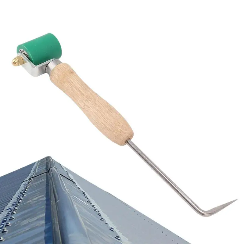 

Плоский ролик со швом 40 мм, силиконовый ручной ролик, эргономичный ролик со швом, строительные инструменты для ПВХ однослойной кровли