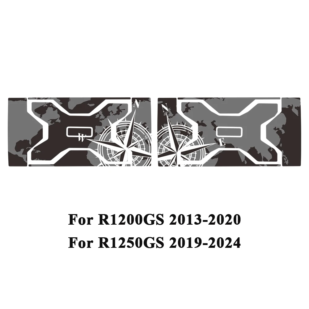 

Мотоциклетные наклейки R 1250 GS R1250GS 2019-2024, аксессуары, водонепроницаемые боковые коробки, наклейки для BMW Vario чехол R1200GS R1200 GS