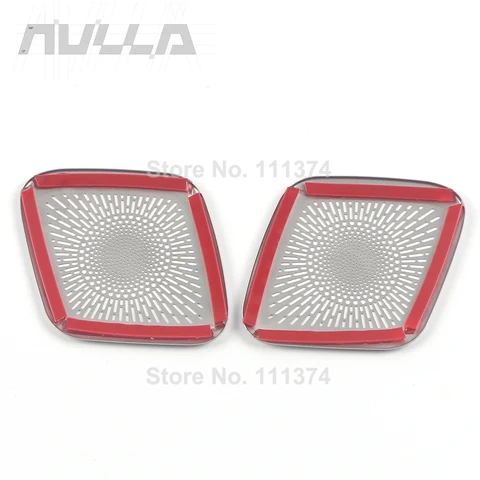 Для Honda Civic 11th 2022-2025 крышка динамика задней двери звуковой сигнал аудио рамка декор наклейка отделка аксессуары из нержавеющей стали