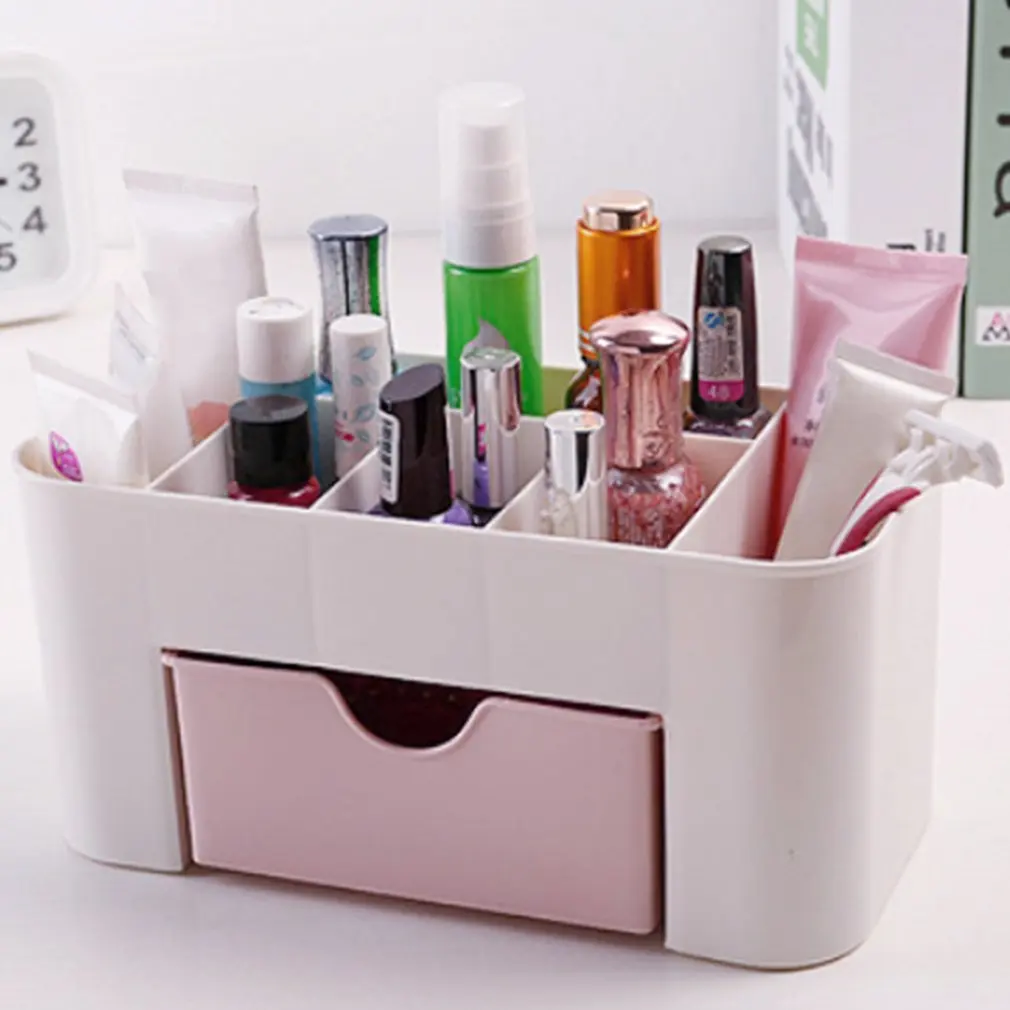 

Plastic Cosmetic Storage Box Drawer Organizer Drawer Divider Makeup Jewelry Organizer Rangement Cuisine Home Storage Drawers