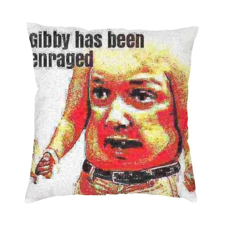 

Мягкая декоративная наволочка Gibby Has Been, забавная наволочка 45x45 см, наволочка для дивана