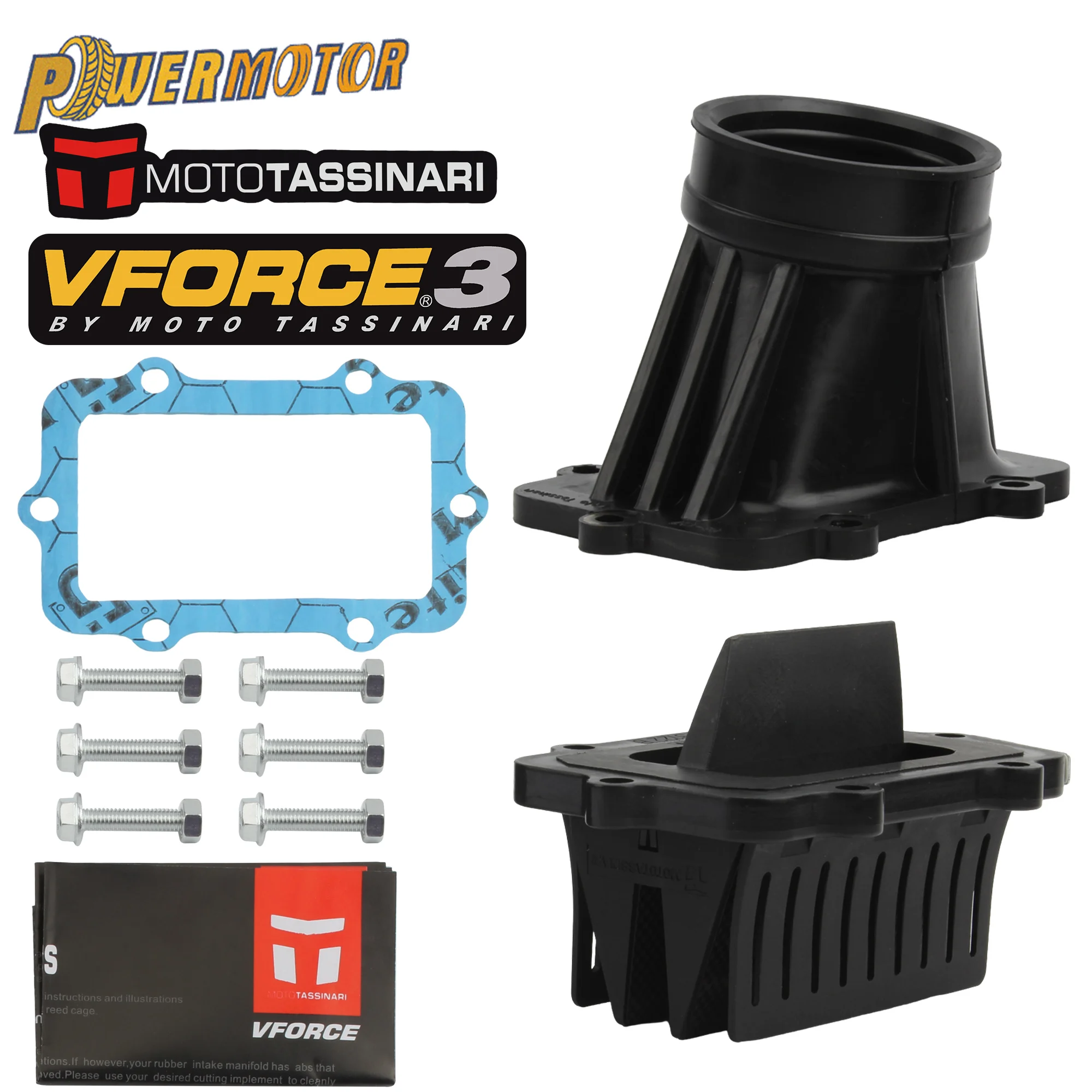 Мотоциклетный тростниковый клапан V3127 VFORCE 3 двойной ход 600 впускная труба