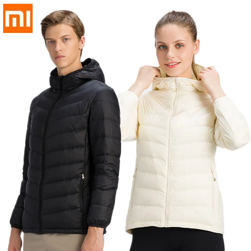 

Xiaomi Youpin Tectop Winter Lightweight Down Jacket Women Thick Warm Long Sleeve Short Paragraph Lightweight Waterproof Hood