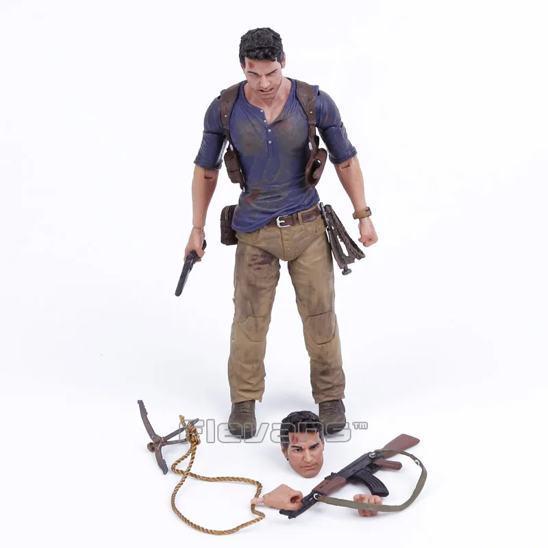 

NECA Uncharted 4 A краж с концом Нейтан Дрейк подвижная сборная фигурка модель игрушки