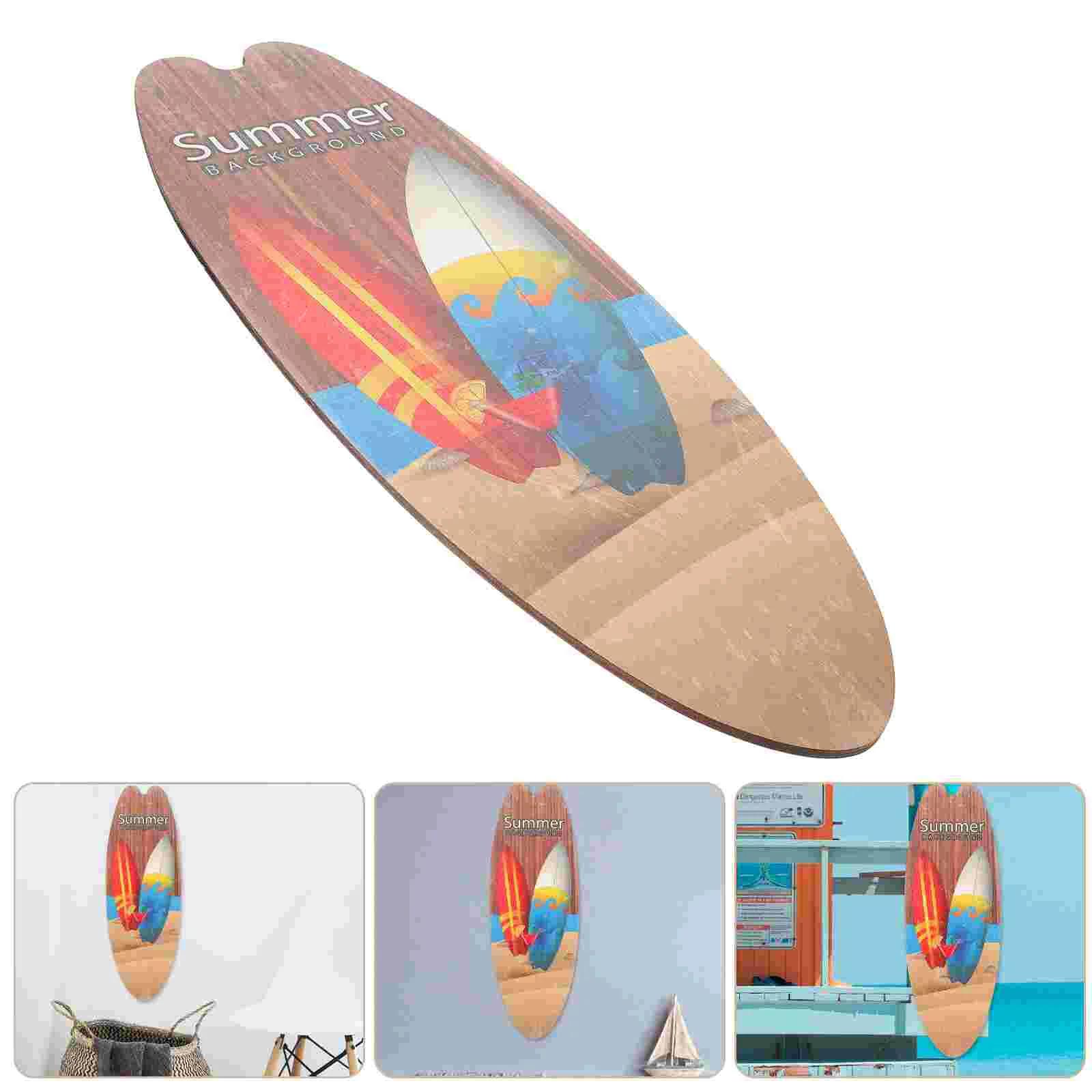 

Доска для серфинга, деревянный знак, украшения для океана, украшение в морском стиле, подвесная летняя тематика, вечерние морская стена