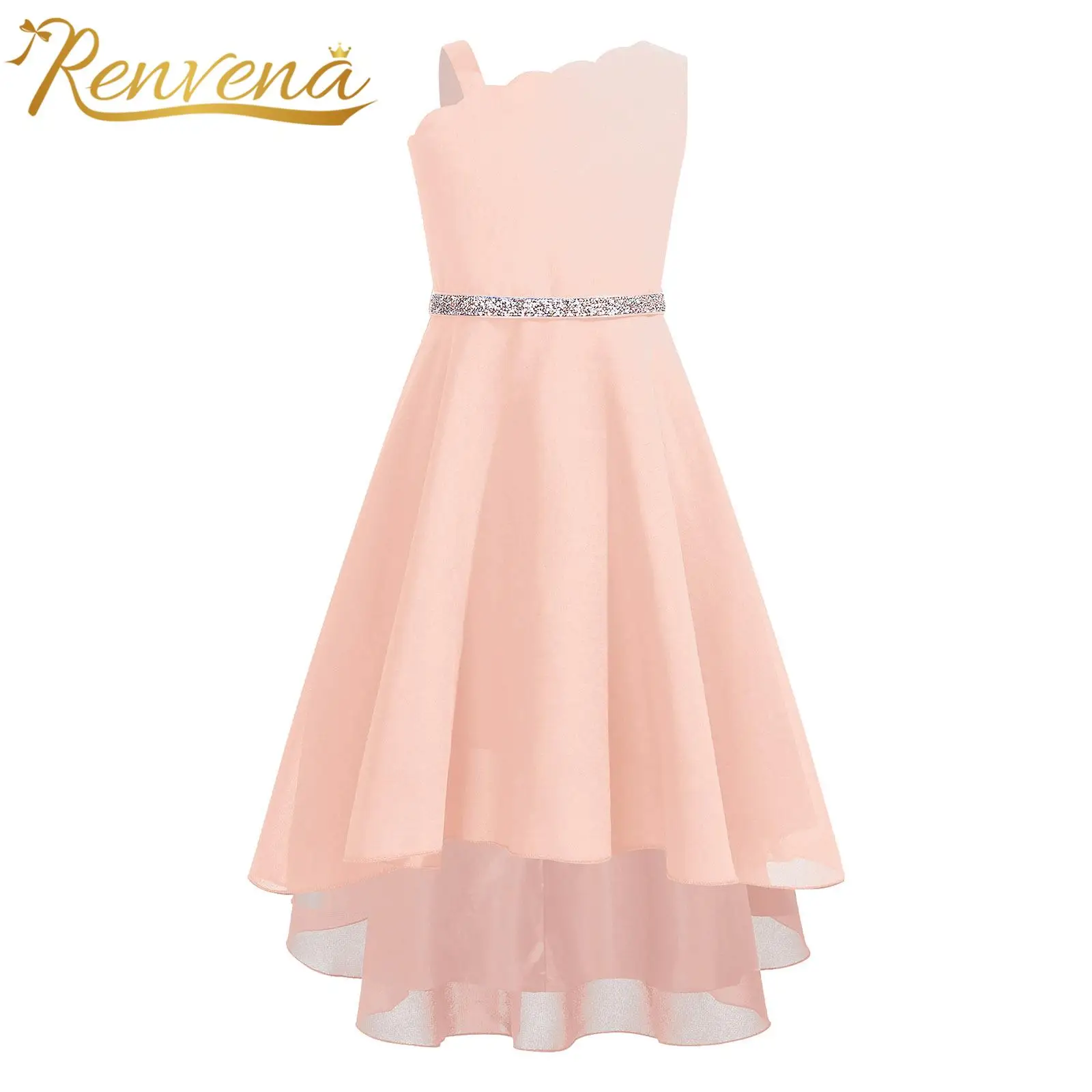 

Элегантные платья для девочек, шифоновое платье без рукавов, бальное платье принцессы, детское платье для вечеринки, подружки невесты