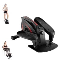 mini elliptical machine monitor adjustable resistance mini stepper fitness leg exercise machine quiet gym aerobic stepper home
