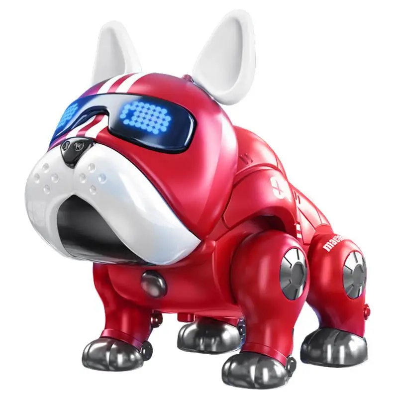 

Robot Dog Toy Interactive & Smart Dancing Robots For Kids Battery-Operated Electronic Robot Dog With LED Eyes Dancing Robot Toy