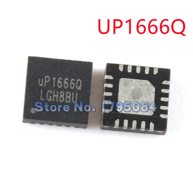 

(5 шт.) 100% новый набор микросхем UP1666Q UP1666QQKF QFN-20