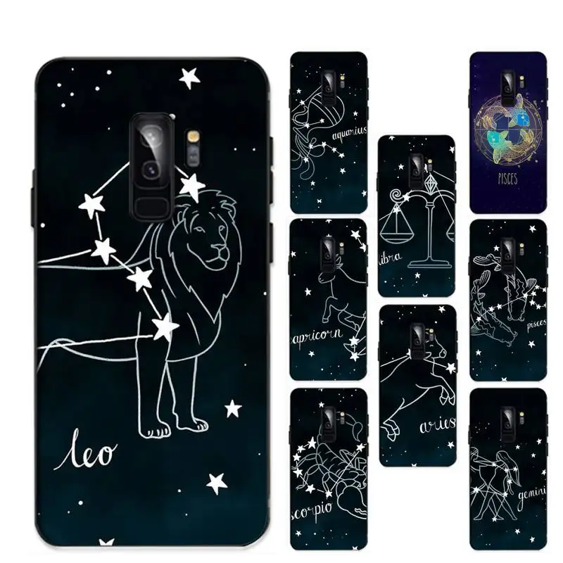 

Constellation Zodiac Signs Phone Case For Samsung Galaxy S 20lite S21 S21ULTRA s20 s20plus S21plus 20UlTRA