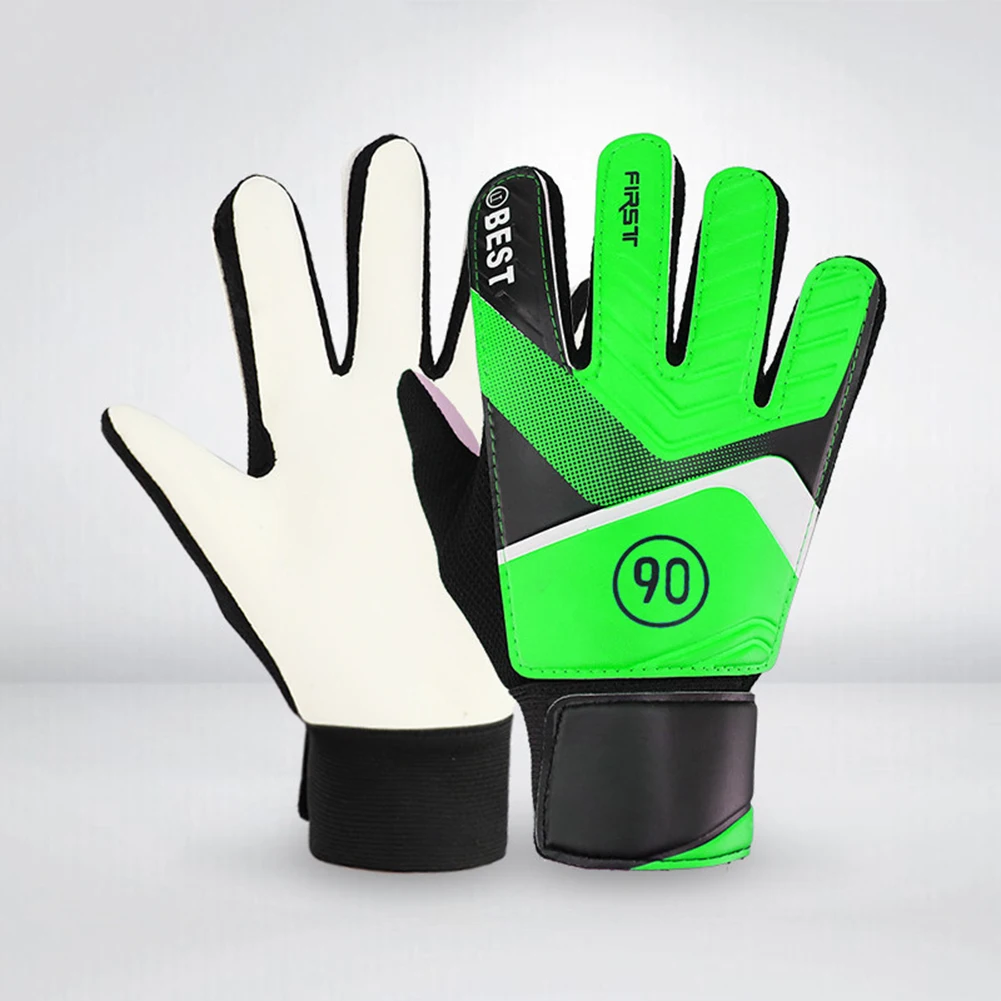 

Latex Soccer Hand Protection Gloves Breathable Football Gloves for Kids Boys