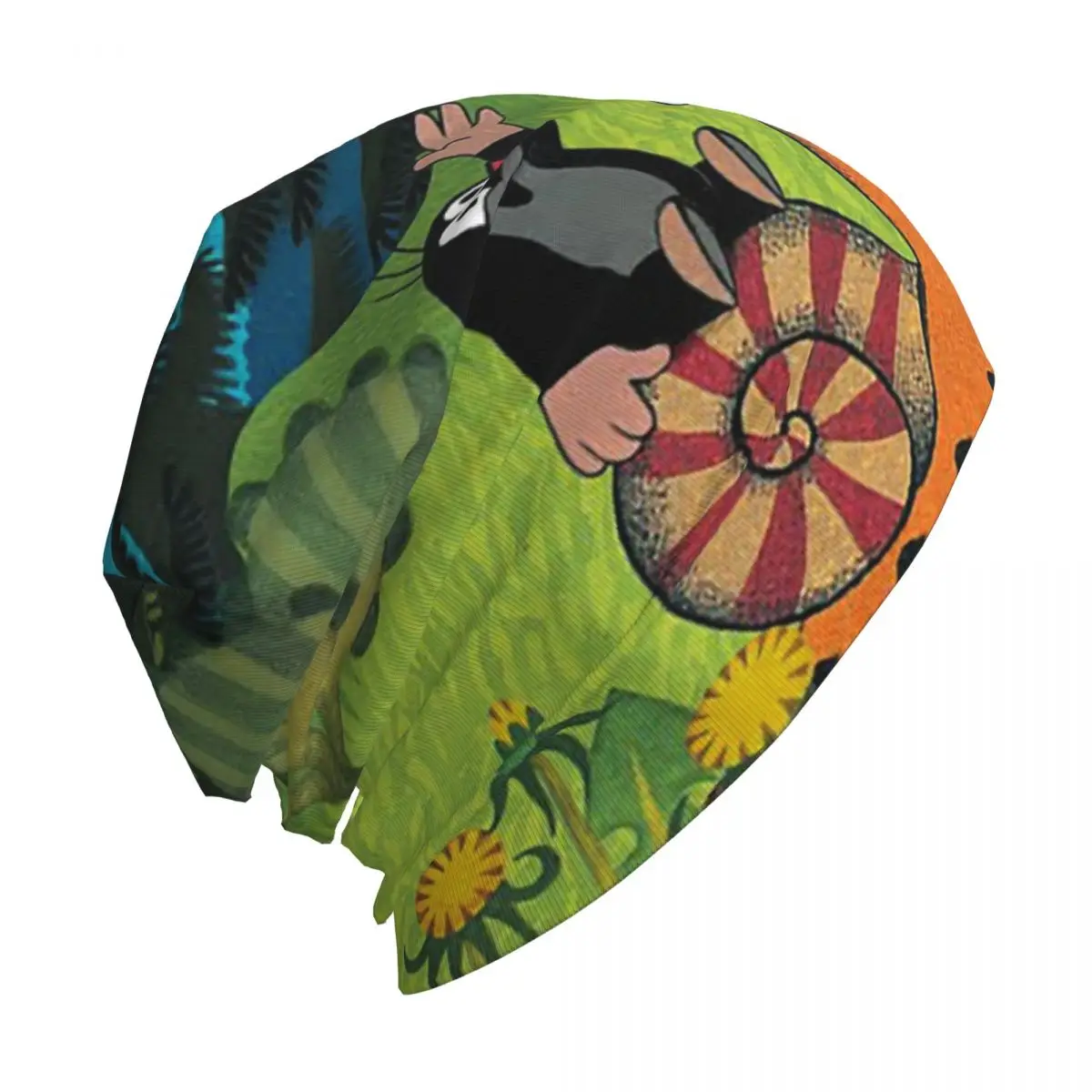 Вязаная шапка Krtek Zdenik повседневные уличные образовательные шапочки с анимацией