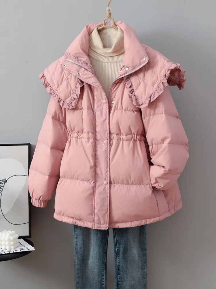 New Women Down Jacket Casual Style Autumn Winter Coats And Parkas Female Outwear