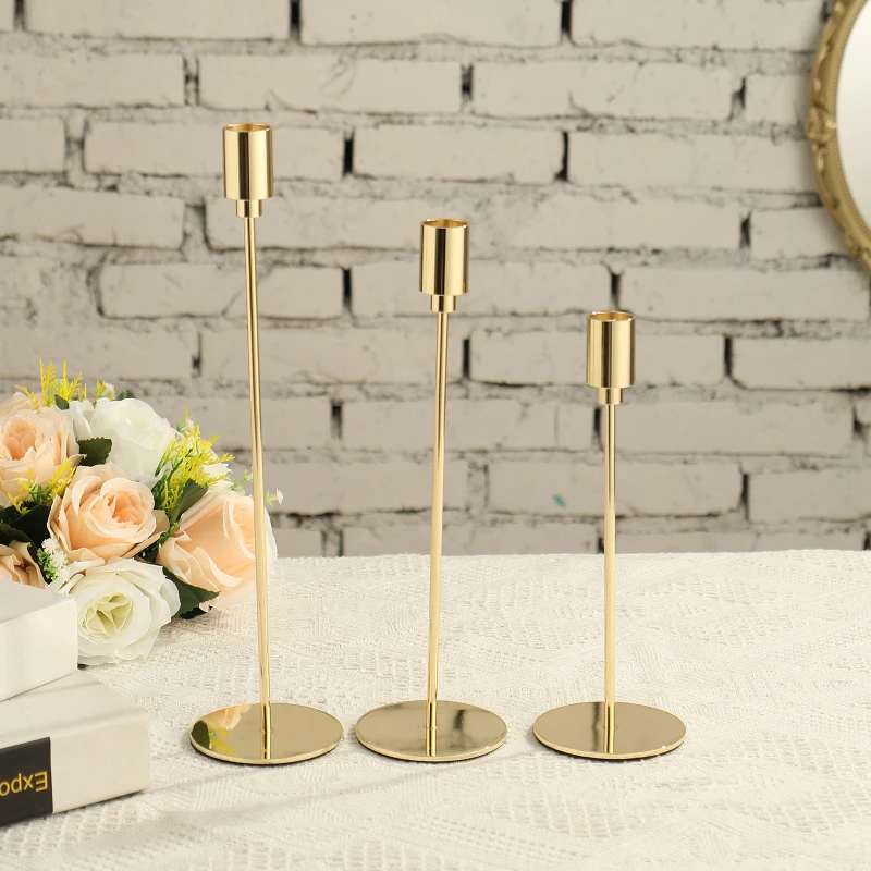 

Современный минималистичный подсвечник в американском стиле, романтический подсвечник для гостиной, элегантный обеденный стол, портмоне, домашний декор