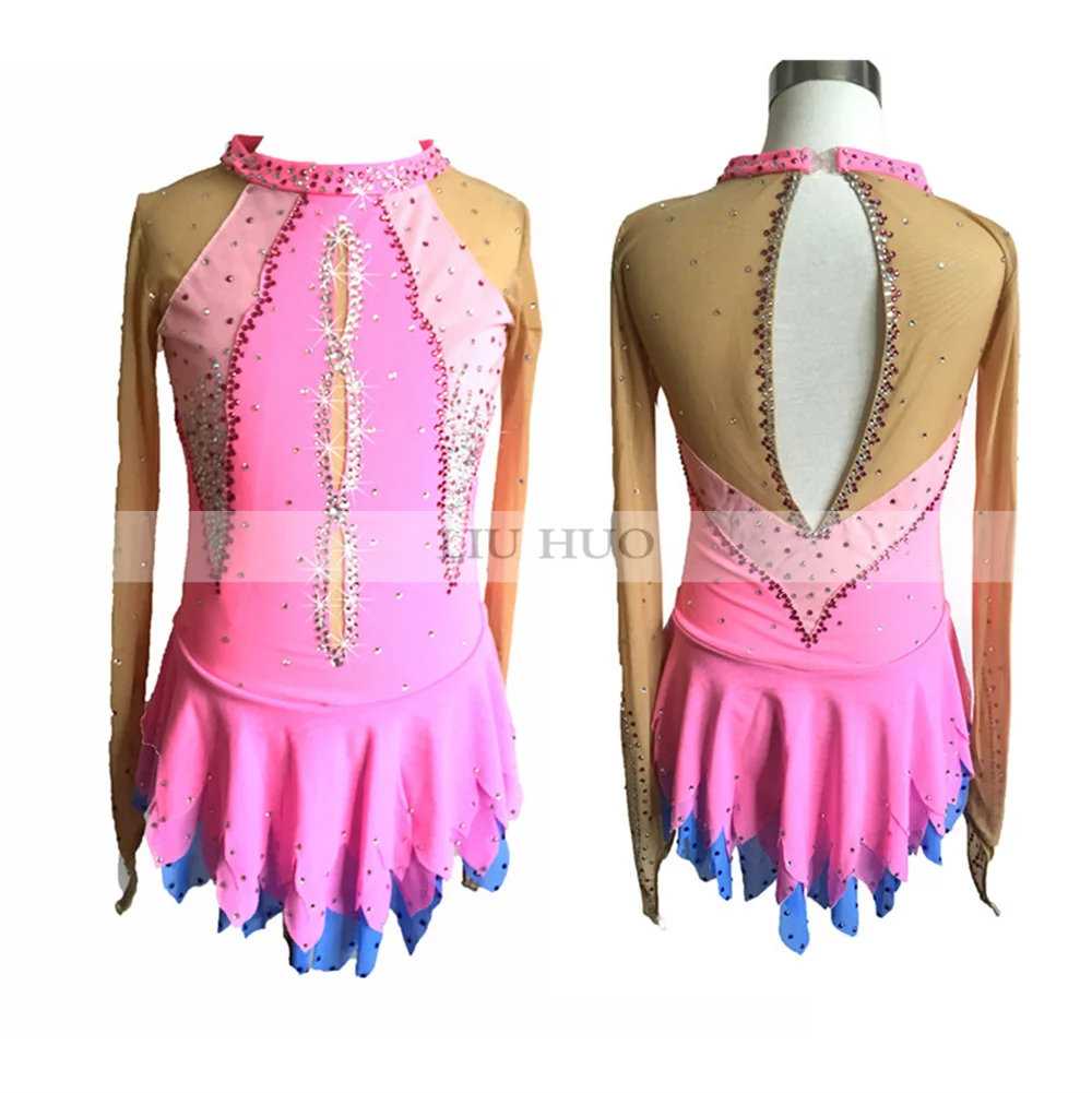 Балетные костюмы LIUHUO для женщин и девочек взрослых детей соревнований трико