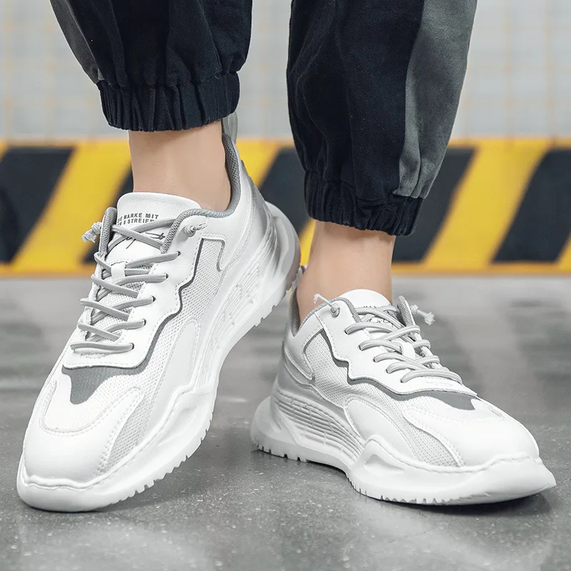

Designer Men Sneakers Luxury Brand White Leather Casual Shoes for Man 2022 Running Shoes Men Trainers Zapatos Hombre Chaussures
