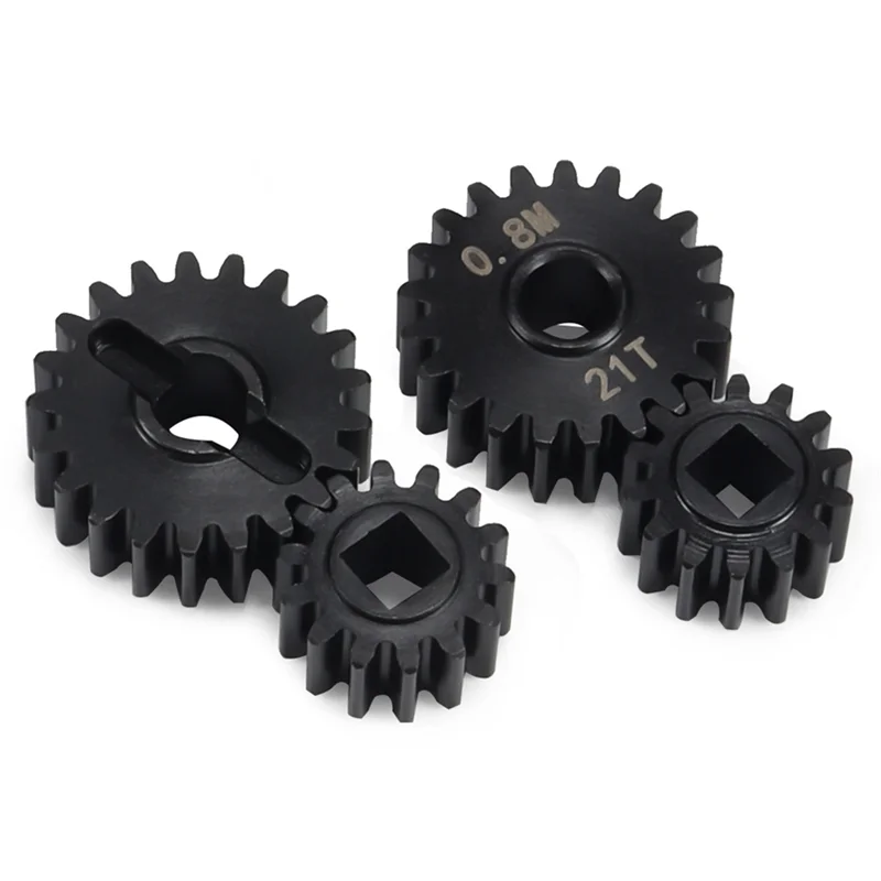 8 шт. комплект шестерен для осевого портала из стали Overdrive 21T 14T радиоуправляемого
