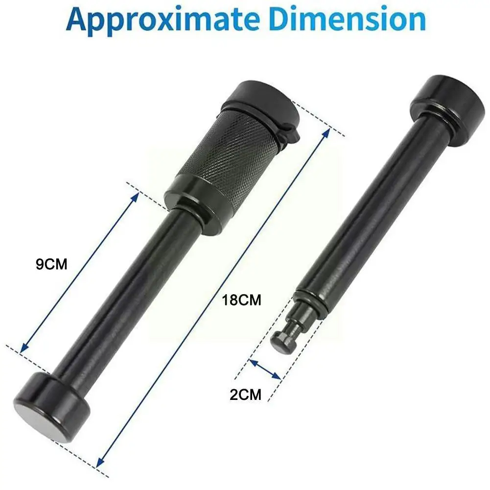 

Heavy Duty 5/8" Trailer Hitch Pin Lock Plum Blossom Lock Core Keys & Rubber Cap For Rv Truck Trailer Tow Receiver Universal X5i5