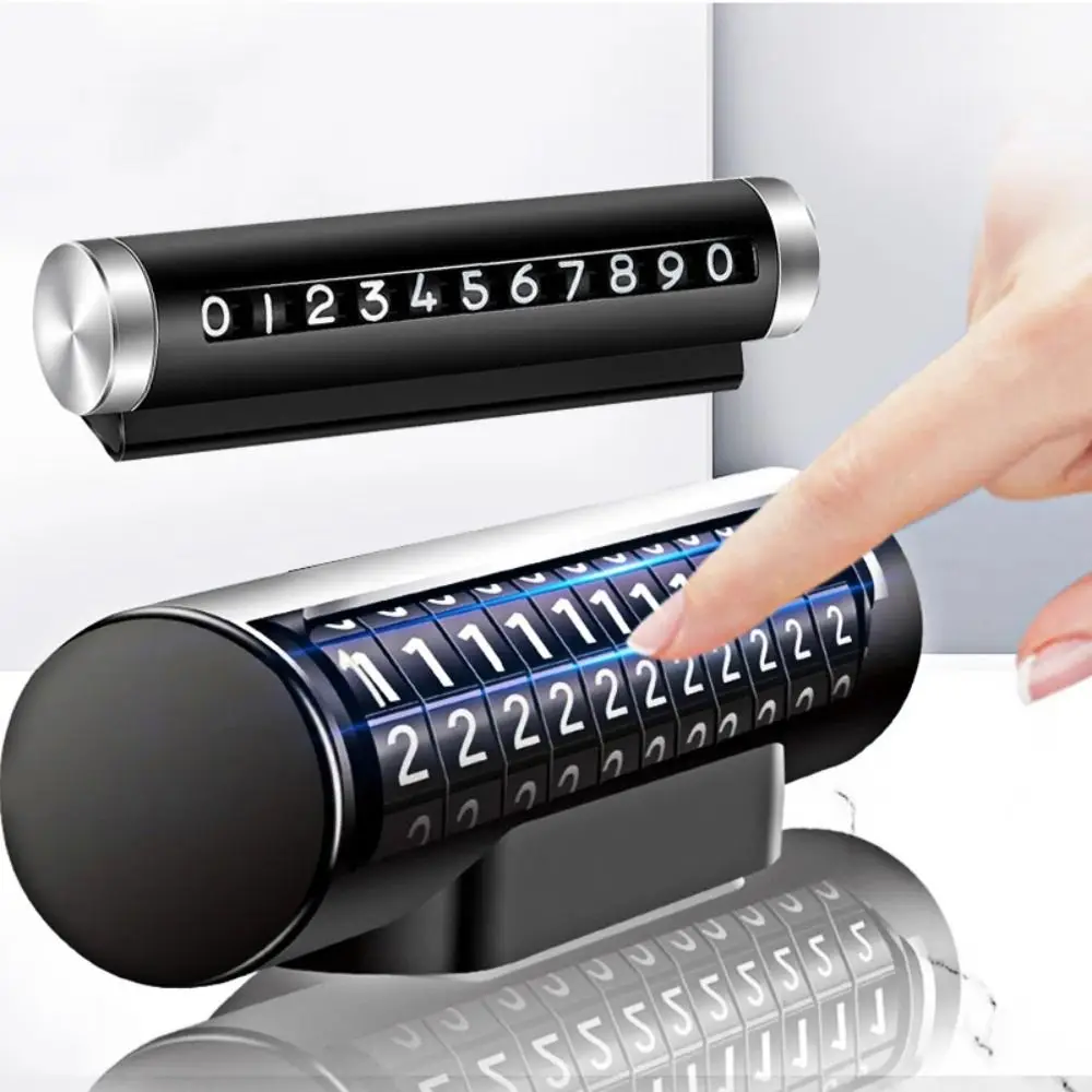 Табличка с номером телефона роликовая регулировка красочная металлическая