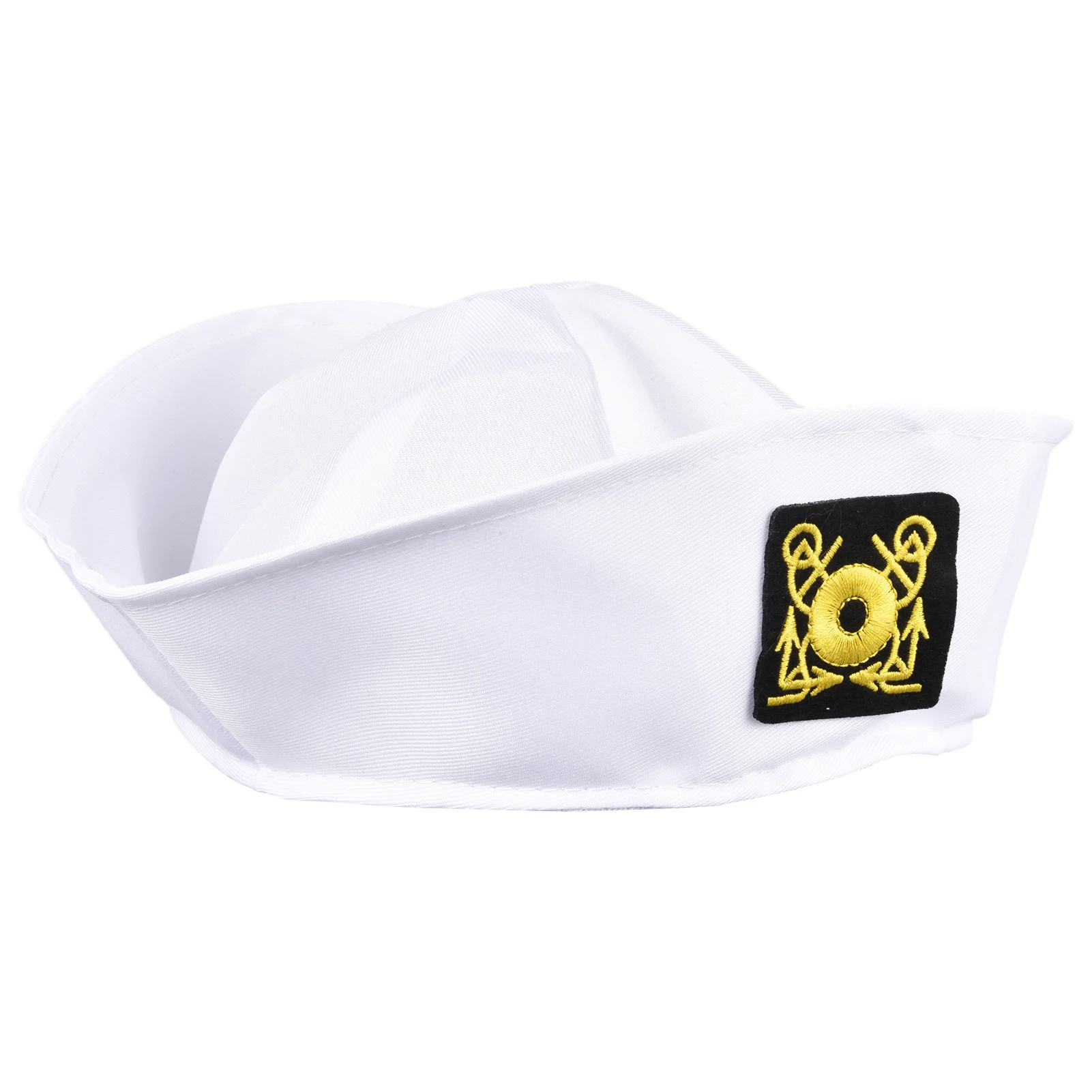 

Sailor Hats White Sail Hat With Logo For Costume Accessory Adult Women Kid Comfortable Navy Sailor Hat For Costume Accessory