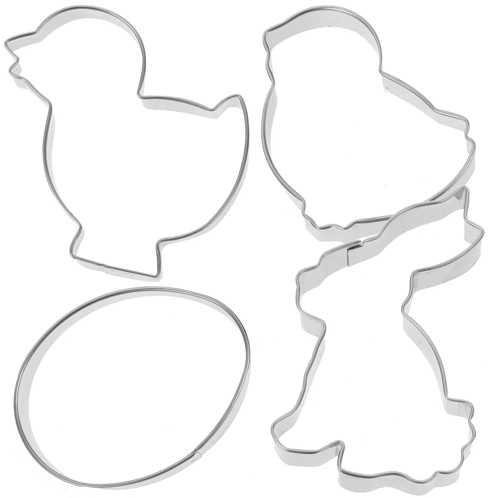 

Cookie Easter Biscuit Molds Rabbit Stamps Fondant Shapes Bunny Baking Cake Animal Pastry Mould Making Stampers Candy Press Sugar