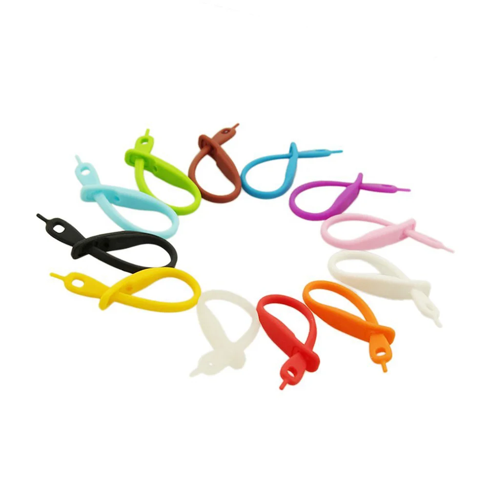 

12pcs Tape Practical Wineglass Drink Marker Identifier Strip Tag for Hotel Party