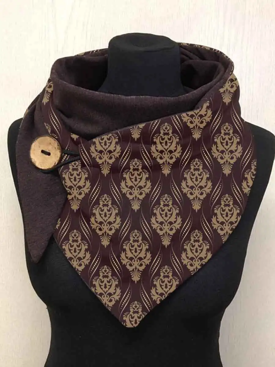 

Женский Повседневный Шарф с цветочным принтом