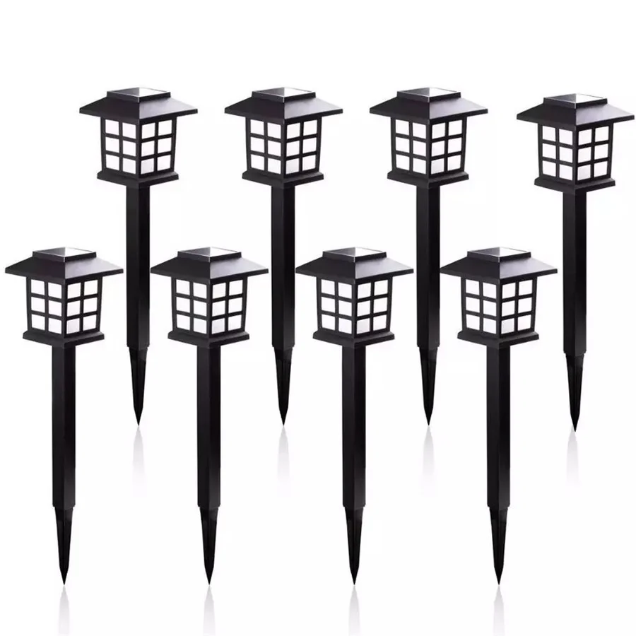 

Outdoor Led Solar Lawn Lamps Waterproof 4/6/8pcs Solar Landscape Walkway Lights Garden Decoration Night Lights Pathway Lighting