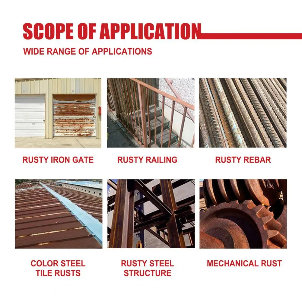 

Удобная автомобильная грунтовка для защиты от ржавчины, праймер на водной основе, эффективная долговечная Антикоррозийная паста, болт, товары для снятия ржавчины
