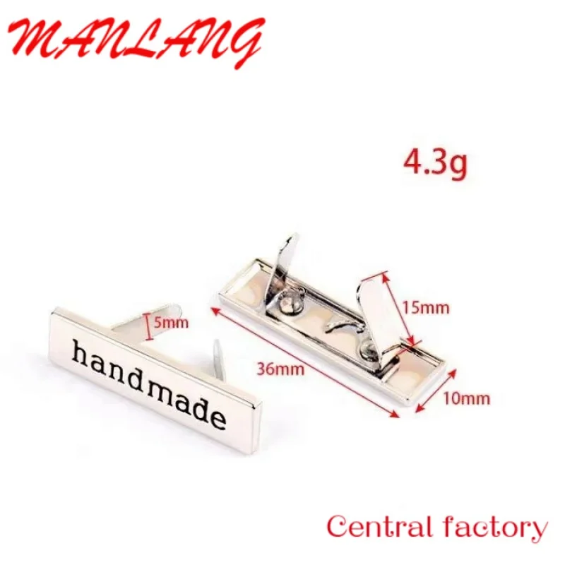 Металлическая пластина для логотипа сумки и аксессуаров Tanai Гуандун