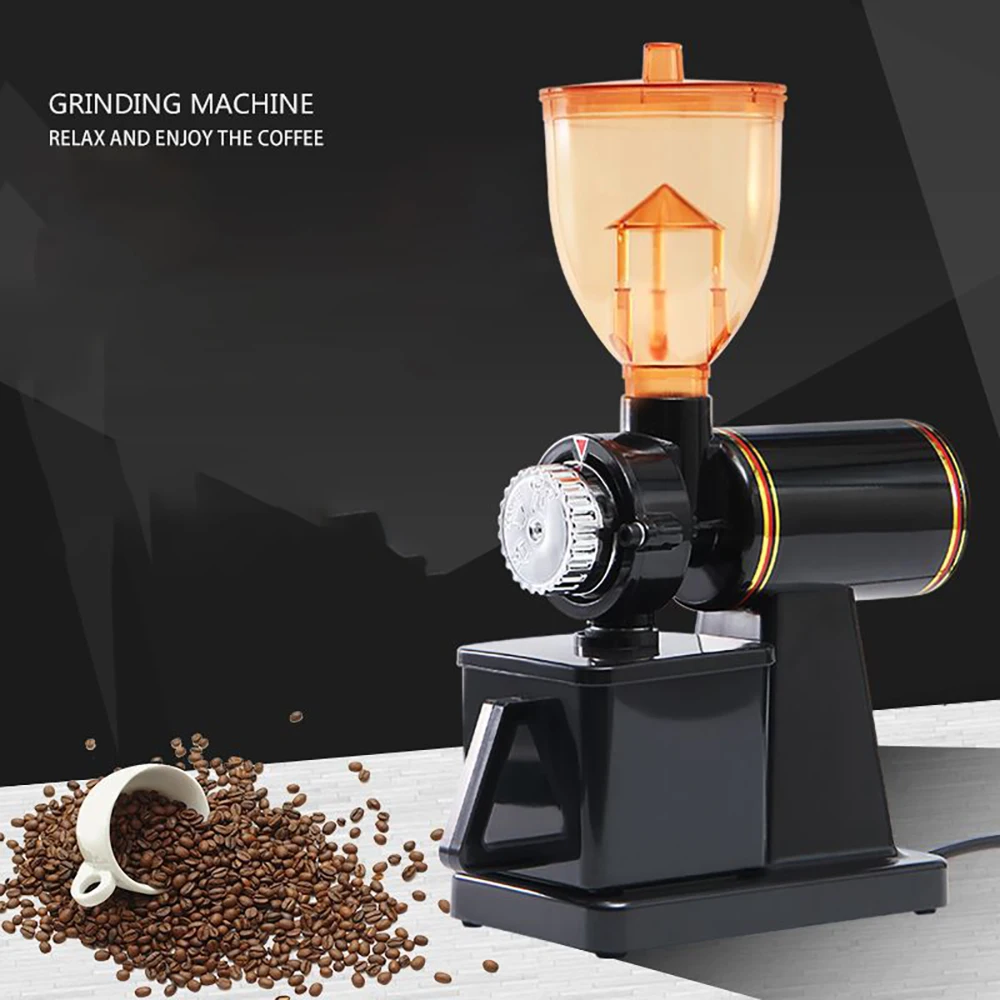 

220V/110V Electric Coffee Grinder Coffee Bean Grinder Machine Flat Burrs Grinding Machine