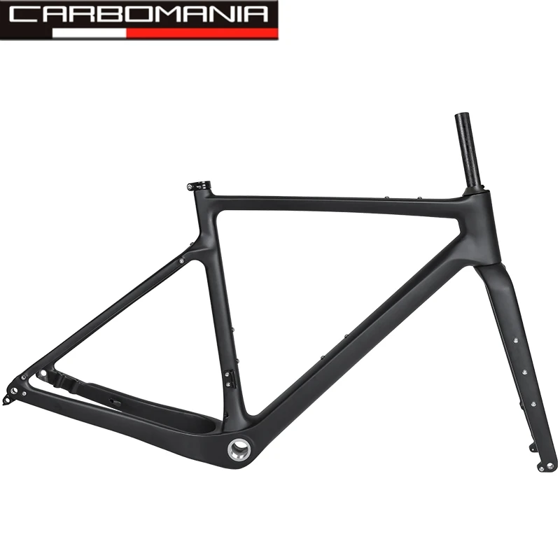 

Carbon Gravel Bike Frame 700C*47C Disc Brake Carbon Road Bike FrameSet Carbon Gravel Bicycle Frame Cyclocross Fully Hidden Cable
