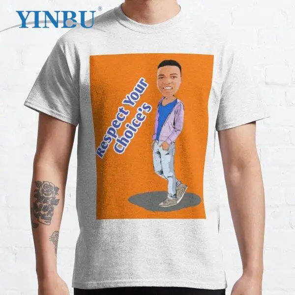 

Respect Your Choice Men's clothing anime graphic t shirts for men 2023 streetwear