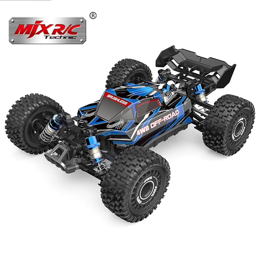 

MJX 16207 1/16 Brushless RC Car Hobby 2.4G Remote Control Toy Truck 4WD 65KMH High-Speed Off-Road Buggy for Kids Toys