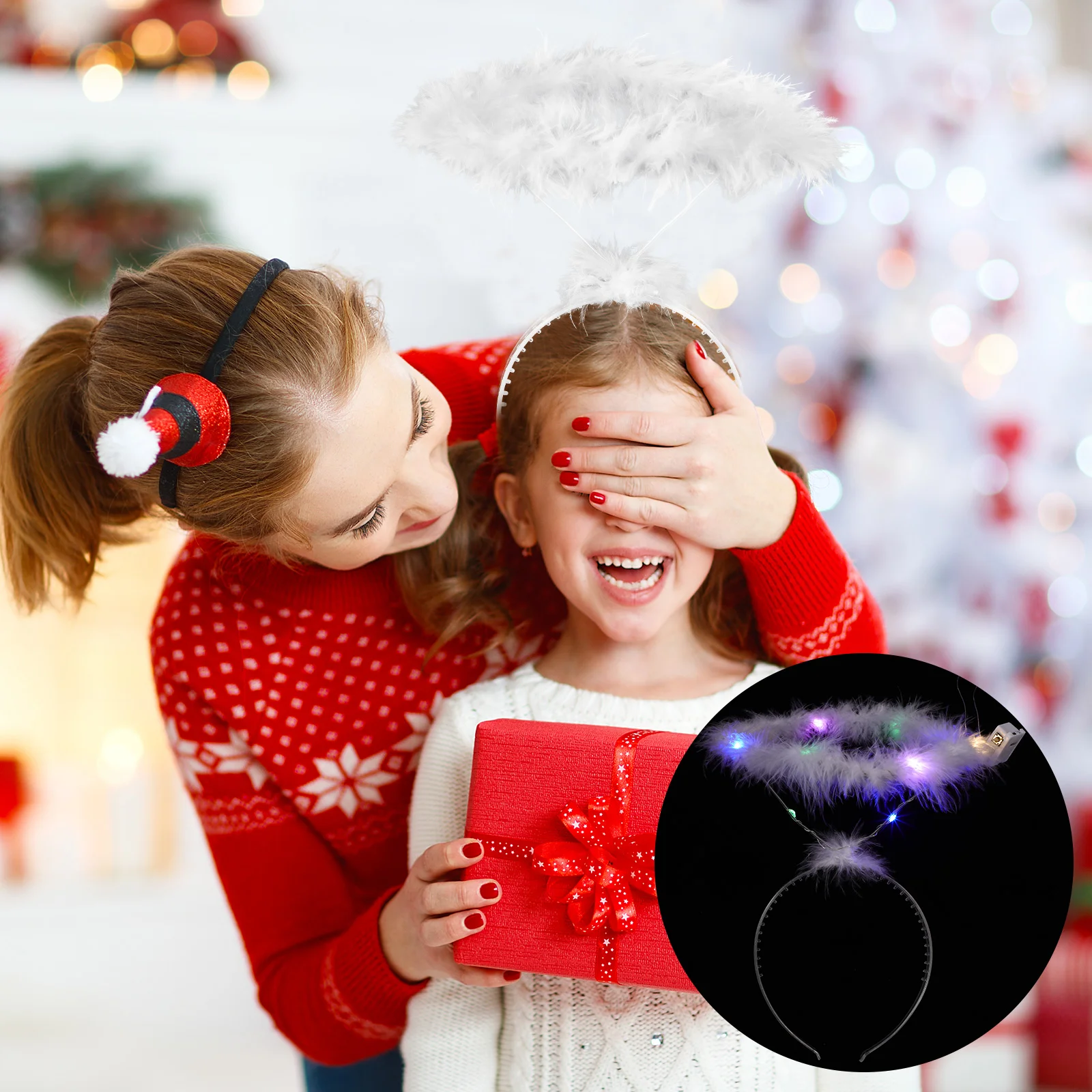 2 шт. повязка на голову с ангелом праздничное нарядное платье фестиваль Cherub