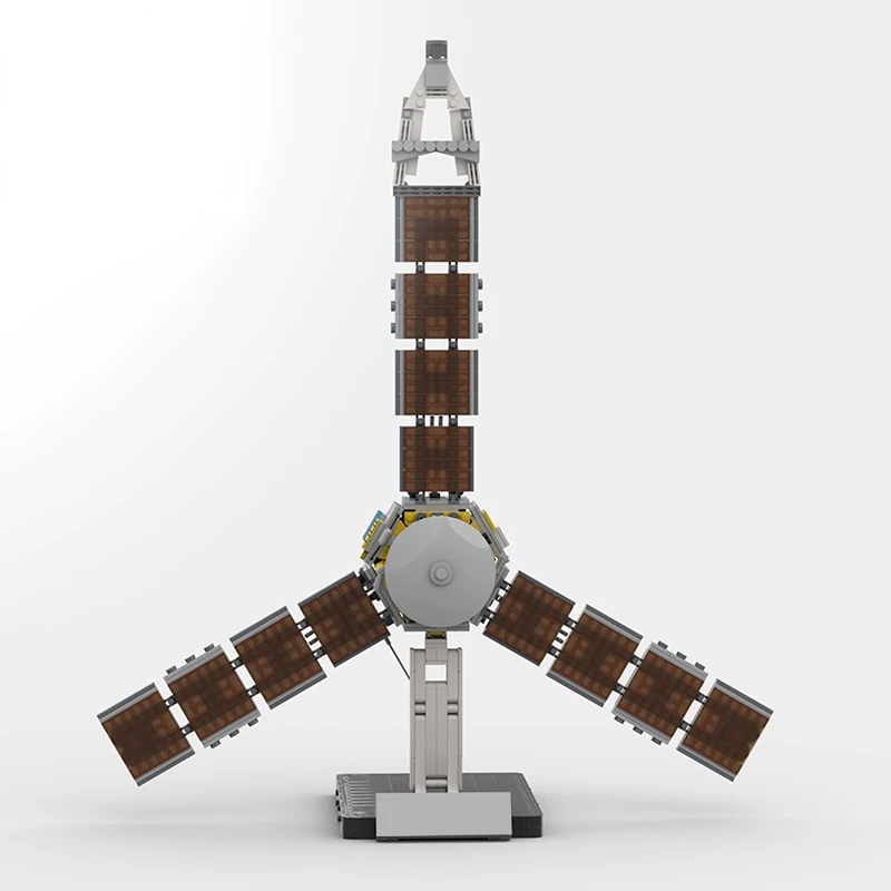 

MOC Cosmic Detector Jupiter Polar Orbiter Building Blocks Juno Space Probe Explore Vehicle Rocket Bricks Toys For Kid Gifts